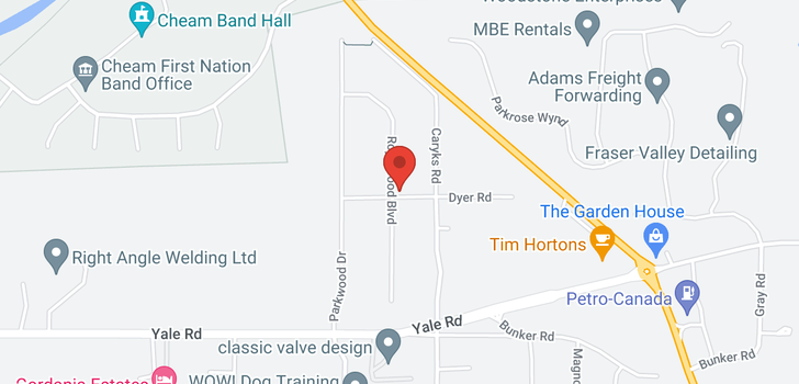map of 52635 DYER ROAD